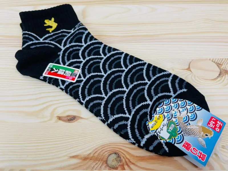 Ponožky Japonský design VLNY 2 mix 3ks 