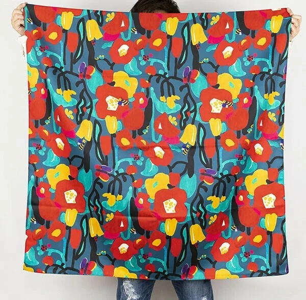 Furoshiki Navy 100 cm