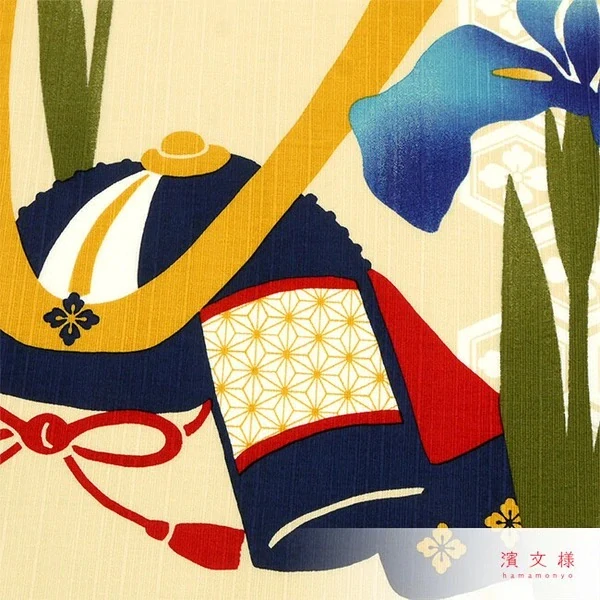 Furoshiki Iris and Helmet