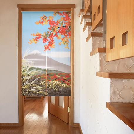 Noren Hora Fuji na podzim 85x150 cm
