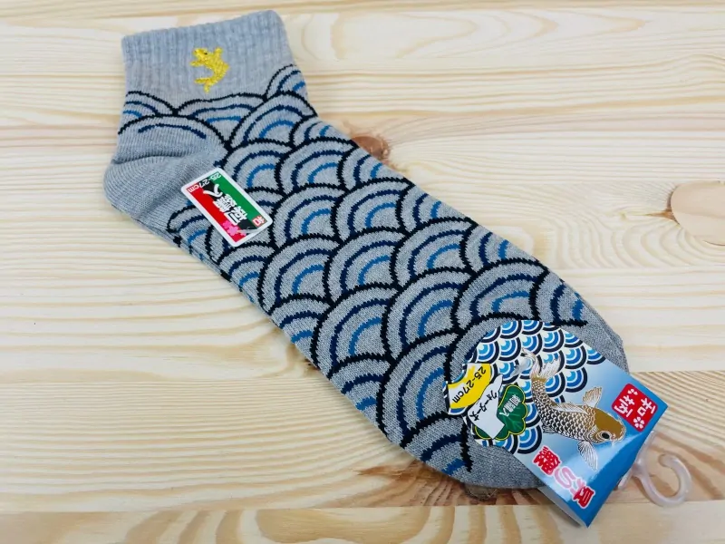 Ponožky Japonský design VLNY 2 mix 3ks 