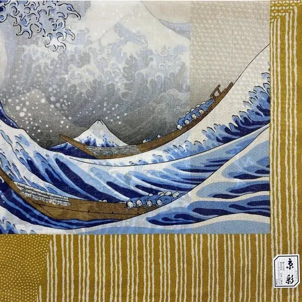 Šátek Vlna Katsushika Hokusai