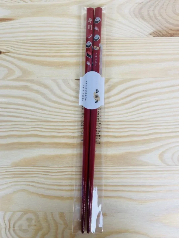 Jídelní hůlky SUSHI Red