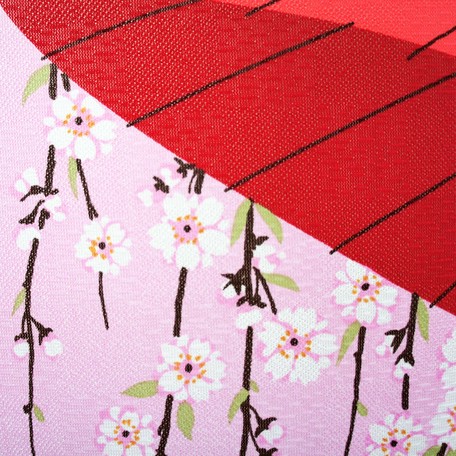 Noren Sakura a deštníky 85x150 cm