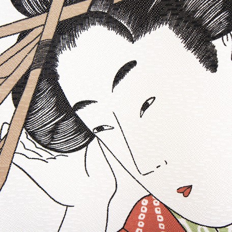 Noren Ukiyo-e Portrét 85x150 cm