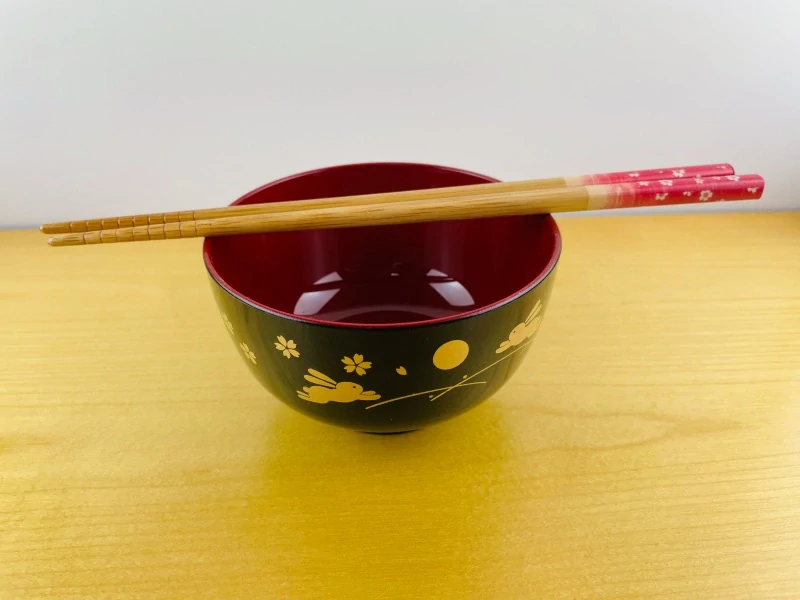 Miska miso / moon, rabit & sakura