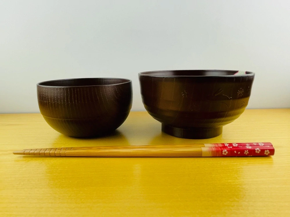 Miska plast / dřevěný vzhled