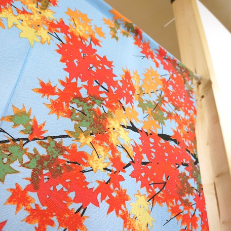 Noren Hora Fuji na podzim 85x150 cm